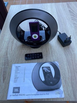 JBL Altavoz Radial Micro, IPOD, mando
