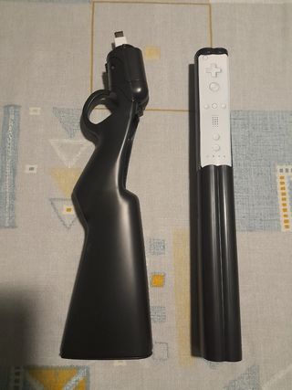 Oferta"NUEVO"Escopeta+pistola+2 volantes Wii