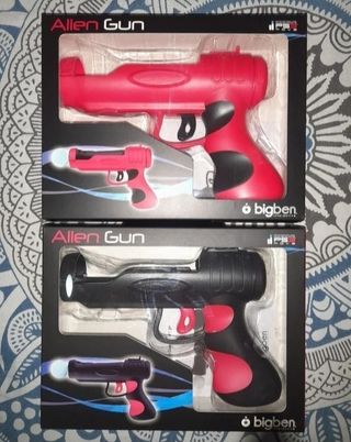 Oferta"NUEVO"Escopeta+pistola+2 volantes Wii