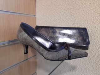 Conjunto de zapato y cartera 