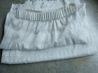 Cortina tipo encaje de 400 cm por 200 cm