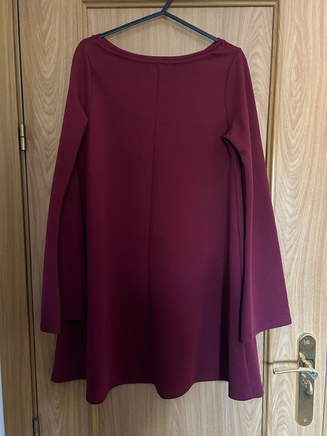 Vestido granate zara