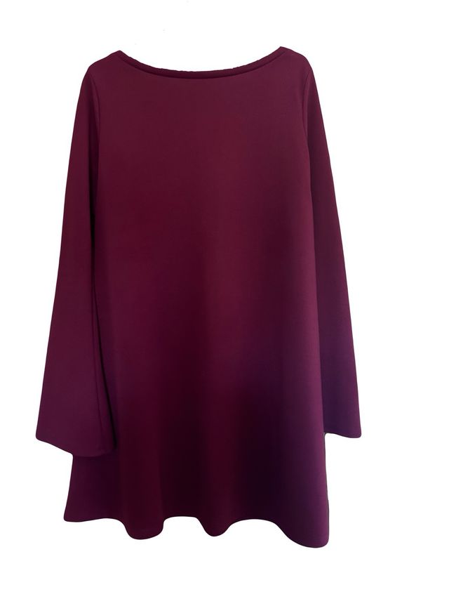 Vestido granate zara