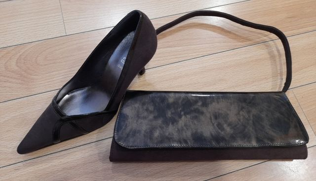 Conjunto de zapato y cartera