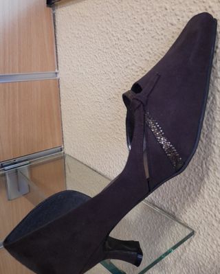 Conjunto de zapato y cartera 