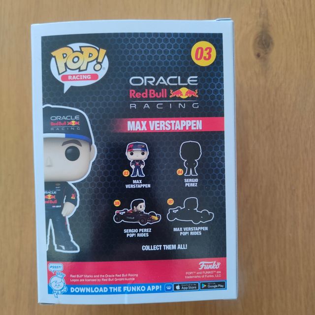 Funko Pop Verstappen