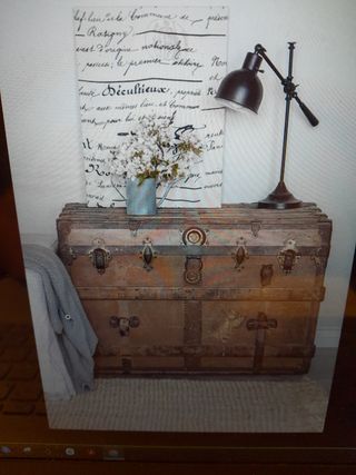 BAÚL/ARCÓN ANTIGUO A RESTAURAR.