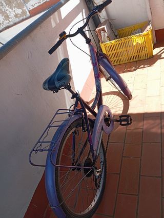 Bicicleta de paseo mujer,de 24 pulgadas