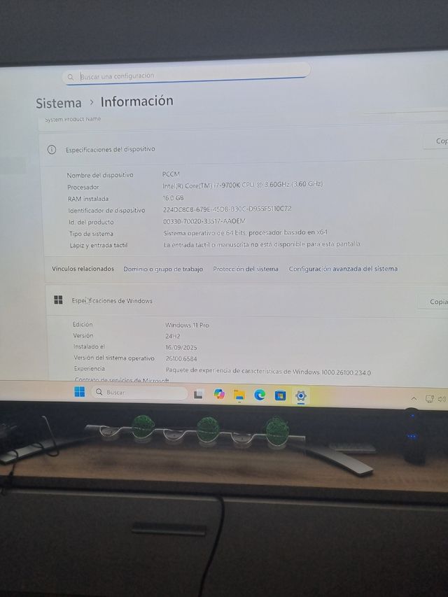 Pc gaming alto rendimiento