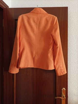 Chaqueta efecto ante 
