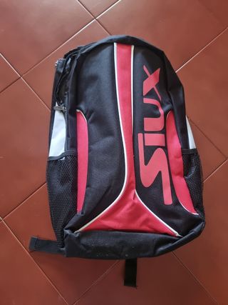 MOCHILA SIUX FUSION PRETA E VERMELHA NOVA
