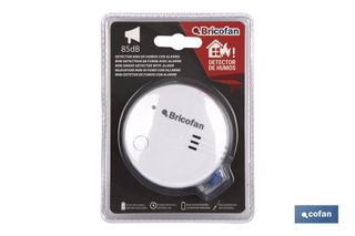 Detector de humos con alarma de sonido