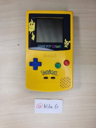 Gameboy Color Pikachu Edition