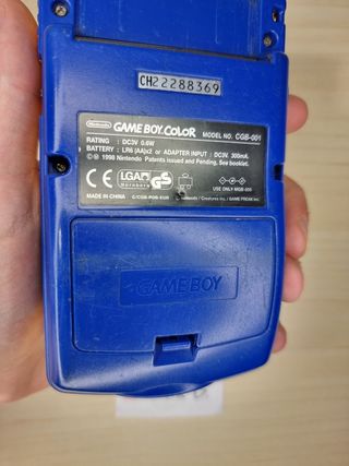 Gameboy Color Pikachu Edition