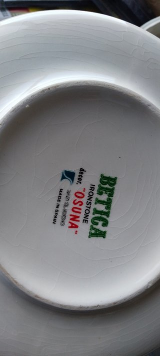 Juego de vajilla vintage