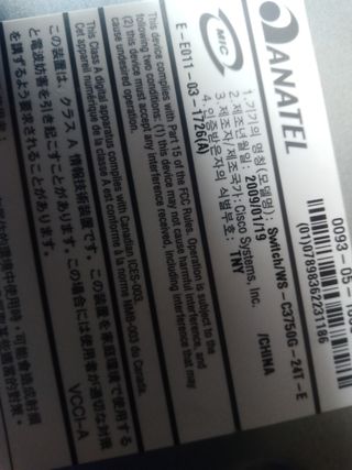 Switch Cisco Catalyst 3750 series
