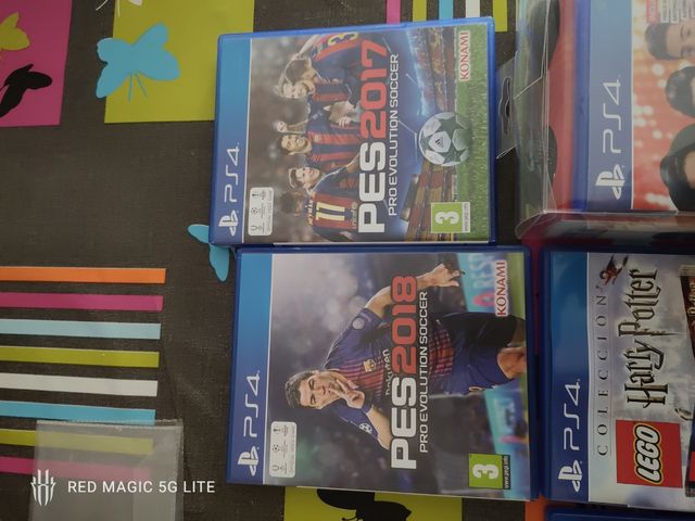 Mando namcom y 5 JUEGOS PS4