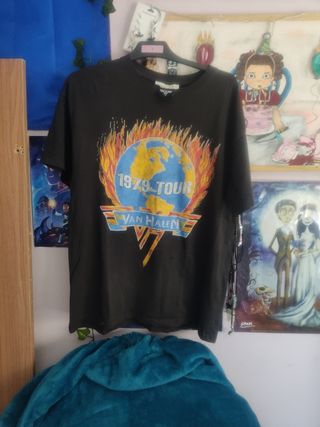camiseta van halen 1979 tour