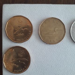 Monete dollari Canadesi