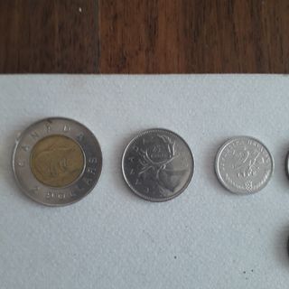 Monete dollari Canadesi