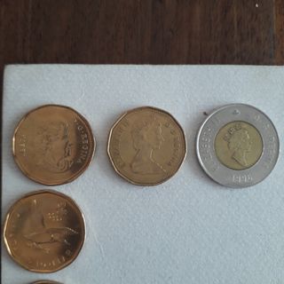 Monete dollari Canadesi