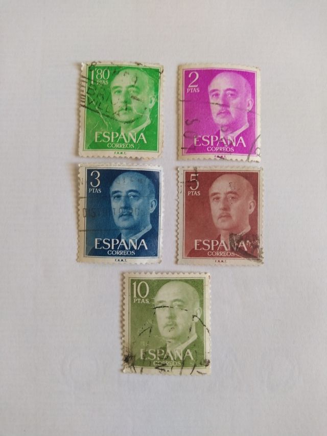 L ~ 51.~ SELLOS DE ESPAÑA (17). FRANCO.