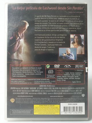 Deuda de sangre (2002) 🎬🍿 💿 [DVD]