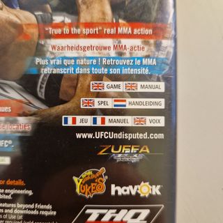 UFC 2009 Undisputed Xbox 360 Xbox360 pal