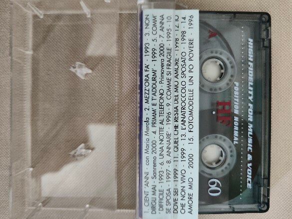 3 Musicassette Sting,Eros Ramazzotti,Gigi DAlessio