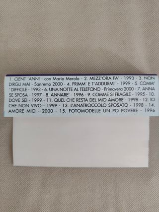 3 Musicassette Sting,Eros Ramazzotti,Gigi DAlessio