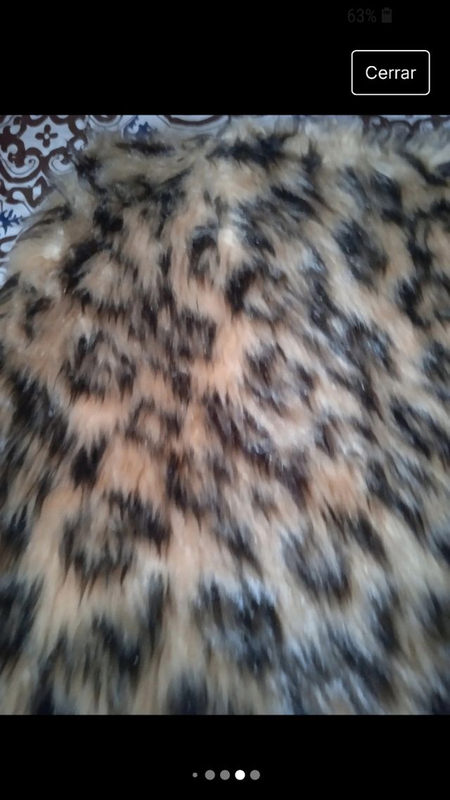 Minifalda de peluche