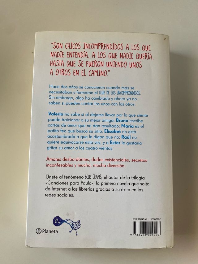 Libro juvenil romance