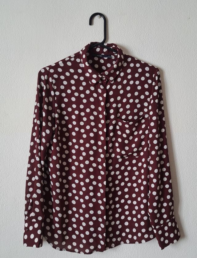 Blusa de lunares Kiabi