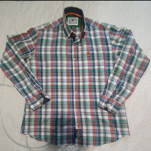 Camisa de cuadros La Española L