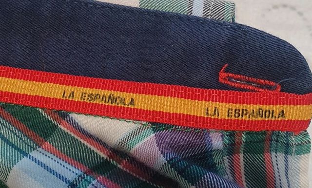 Camisa de cuadros La Española L