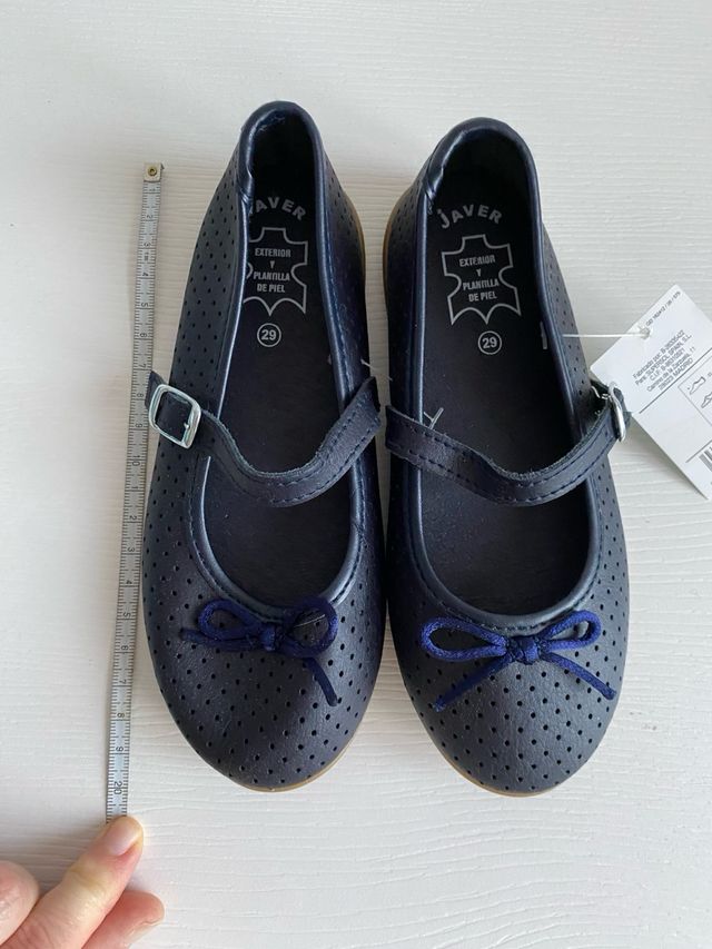 Zapatos niña.PIEL.T29.Hechos en España