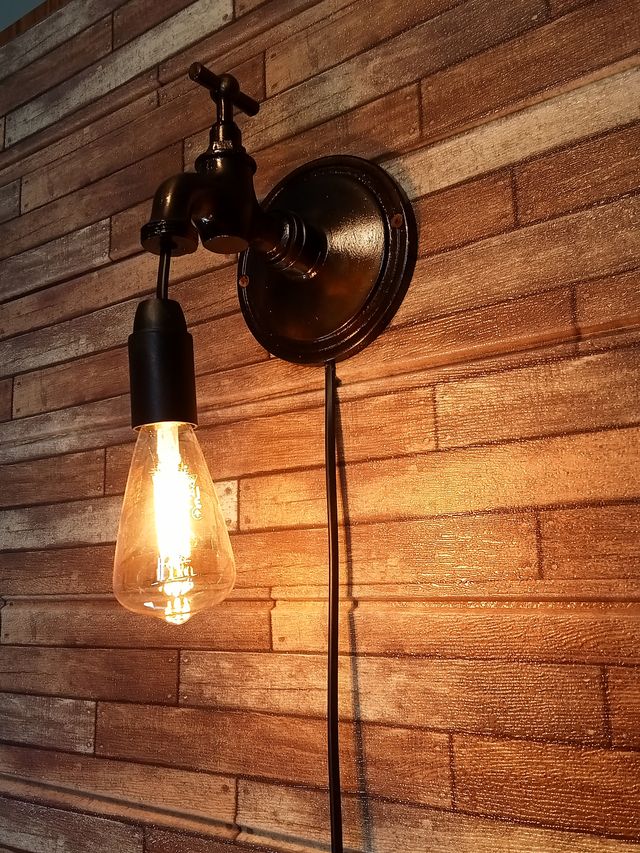 lampara estilo industrial