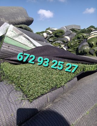 Césped artificial reciclados 🌿