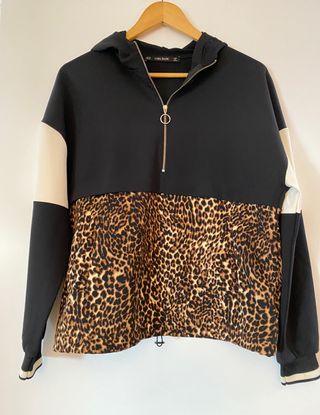Sudadera Oversize Animal Print