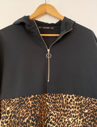 Sudadera Oversize Animal Print