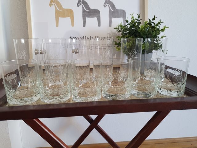 Cristalería tallada primera calidad