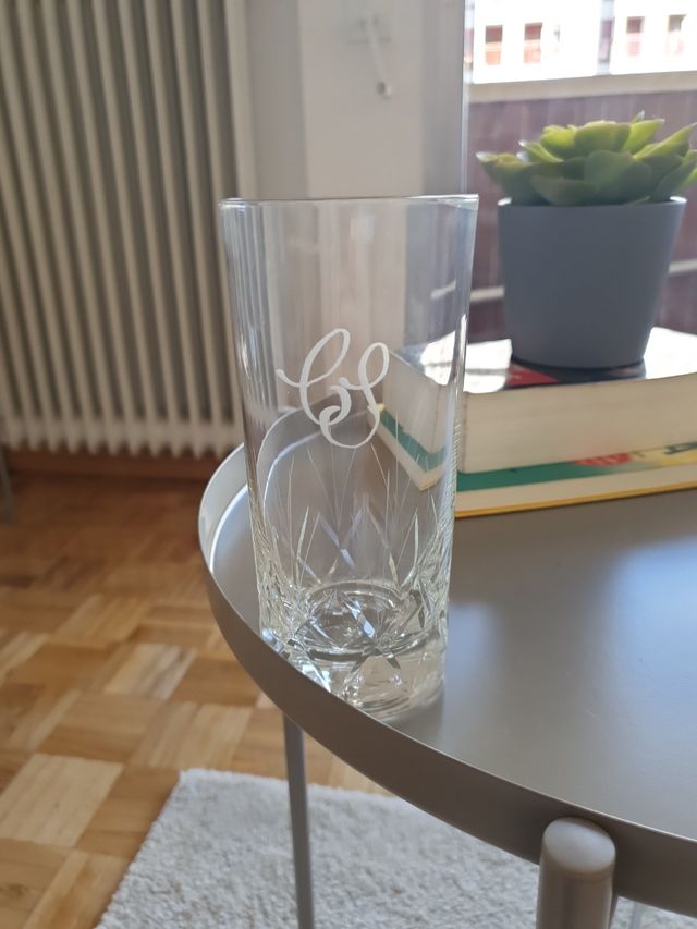 Cristalería tallada primera calidad