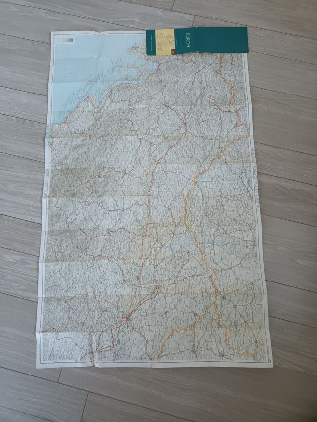 Carta geografica 2 pezzi