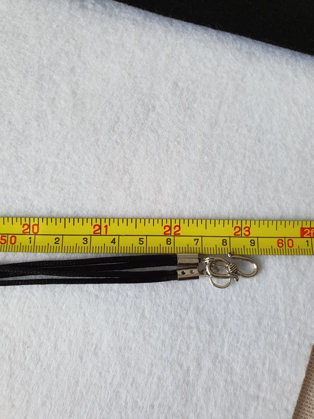 Colgante ojo turco grande con cordón