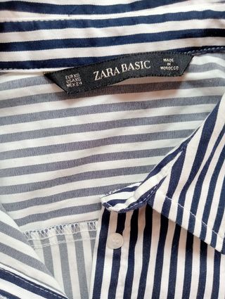 Camisa Rayas Zara