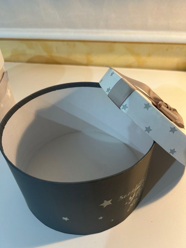 Cajas redondas decoración