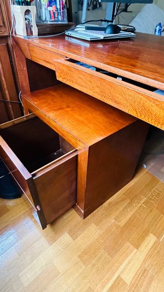 Mesa despacho- escritorio madera maciza