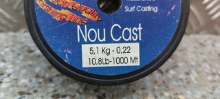 X3 0,22MM HILO NOU-CAST EASY
CAST 1000MT