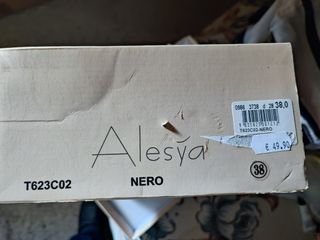 Decoltè grò nero “Alesya” n. 38