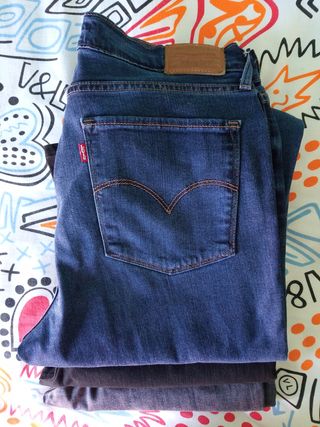 Paq 2 pantalones Levis mujer talla 30